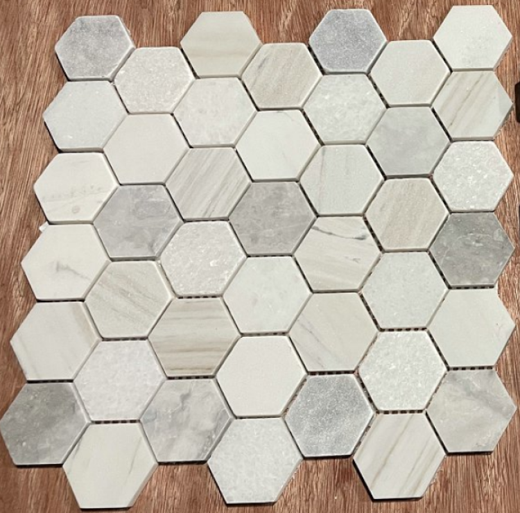 Hexagon Coastal 2 x 2 12 x 12